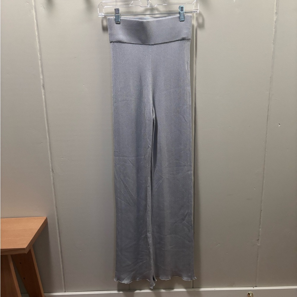 Everlane Ribbed Flare Pants - Picture 3 of 4